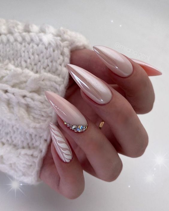 Embracing Elegance: The Pinnacle of Wedding Nail Art for 2024 - 17 Ideas